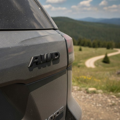 Compact awd emblem - 3.5”,